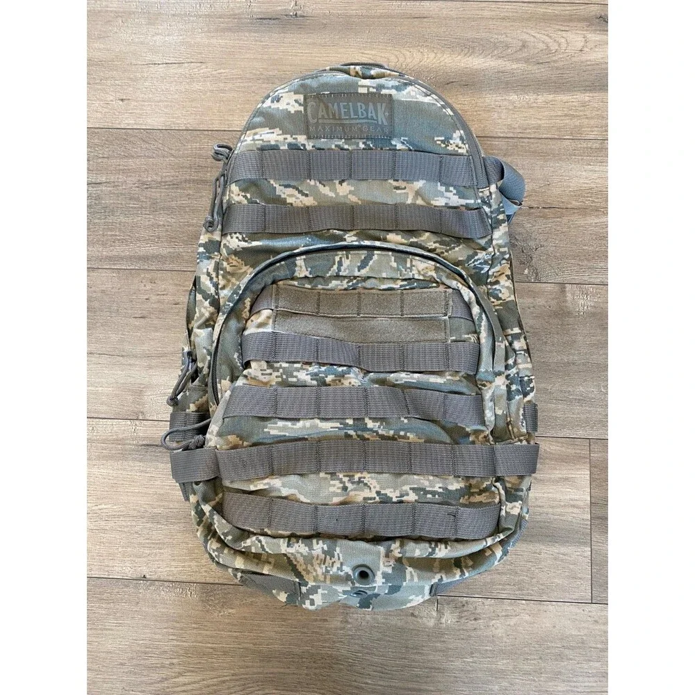 Camelbak HAWG Maximum Gear Camo Hydration Pack Full Size Backpack Multi Cam
